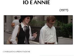 Proiezione del film "Io e Annie" di Woody Allen